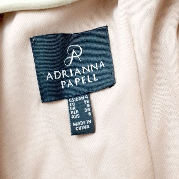 NWT Adrianna Papell Women's Sequin Embroidered Sheath Dress 4 - Picture 9 of 9